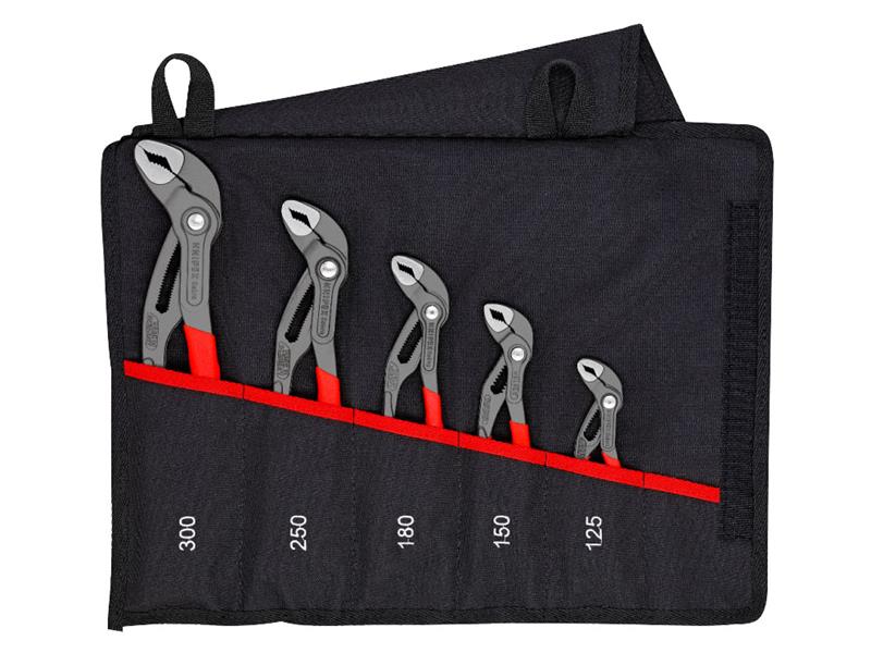 KPX001955S5 - 00 19 55 S5 Cobra® Water Pump Plier Set, 5 Piece