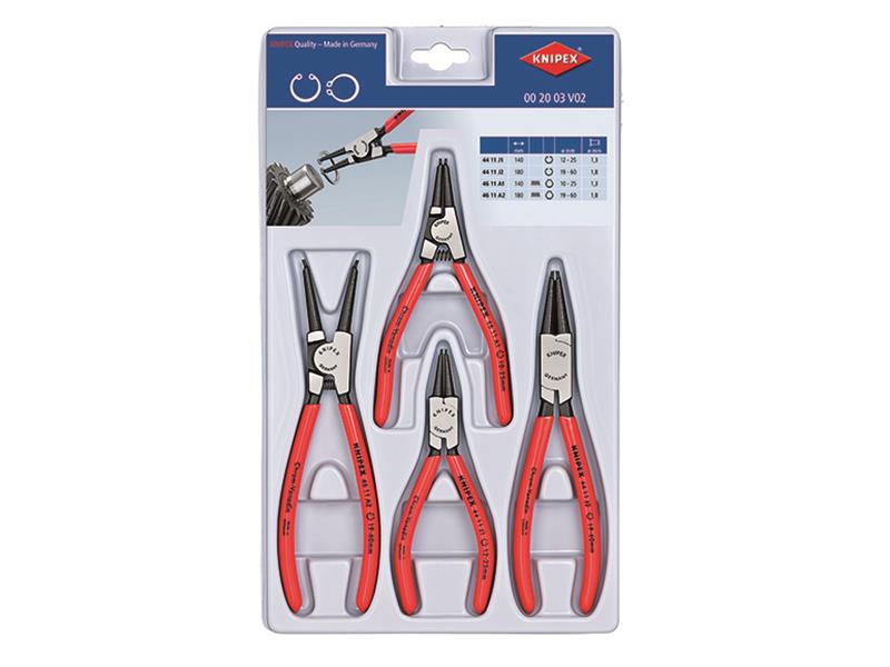 KPX002003V02 - 00 20 03 V02 Circlip Plier Set, 4 Piece