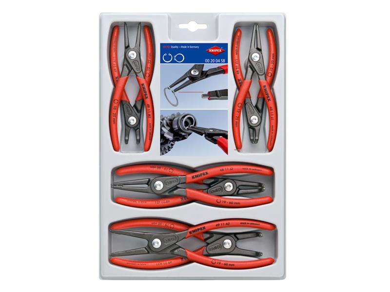 KPX002004SB - 00 20 04 Precision Circlip Plier Set, 8 Piece