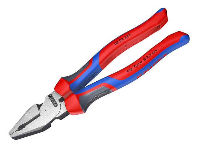 KPX0202225 - 02 02 225 High Leverage Combination Pliers Comfort Handles 225mm