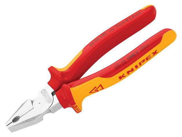 KPX0206180 - 02 06 180 VDE High Leverage Combination Pliers 180mm