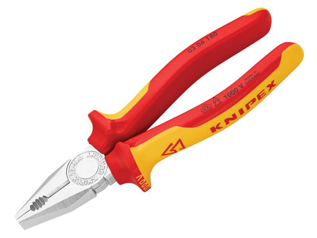 KPX0306180 - 03 06 180 VDE Combination Pliers 180mm