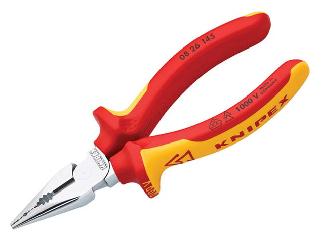 KPX0826145 - 08 26 145 VDE High Leverage Needle Nose Pliers 145mm
