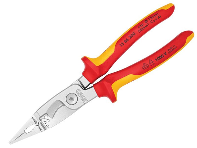 KPX1386200 - VDE Multifunctional Installation Pliers 200mm