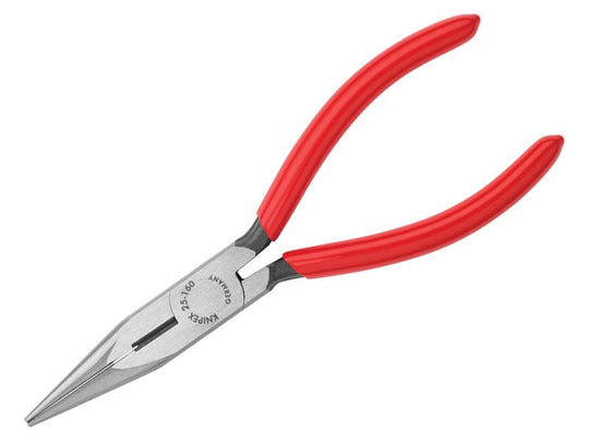 KPX2501160 - 25 01 160 Snipe Nose Side Cutting Pliers  Plastic Coated Grip 160mm