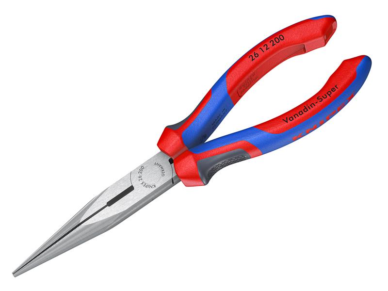 KPX2612200 - 26 12 200 Snipe Nose Side Cutting Pliers Comfort Handles 200mm (8in)