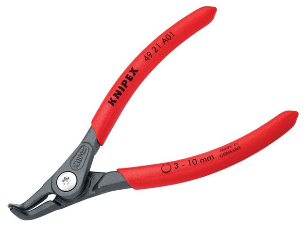 KPX4921A01 - 49 21 A01 Precision Circlip Pliers External 90Â° Bent Tip 3-10mm