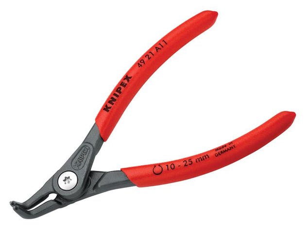 KPX4921A11 - 49 21 A11 Precision Circlip Pliers External 90Â° Bent Tip 10-25mm