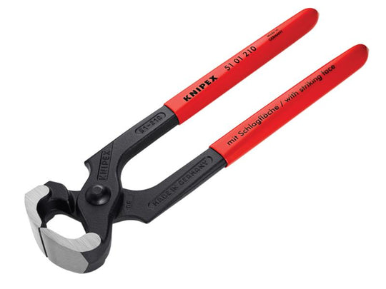 KPX5101210 - Hammerhead Style Carpenter's Pincers Plastic Coated Grip 210mm