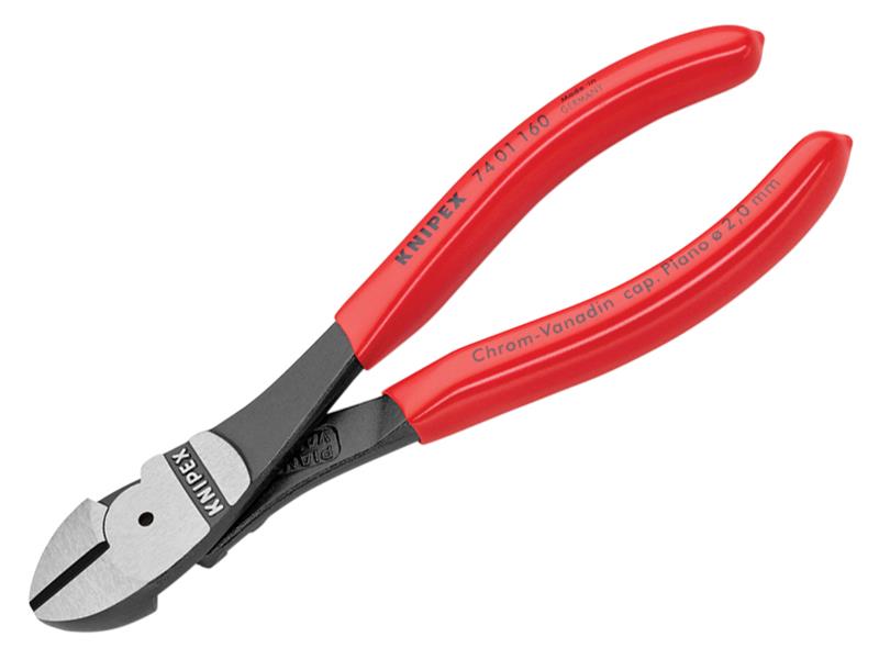 KPX7401160 - 74 01 160 High Leverage Diagonal Cutters Plastic Coated Grips 160mm