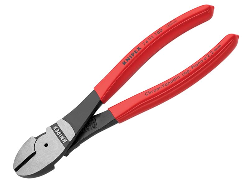 KPX7401180 - 74 01 180 High Leverage Diagonal Cutters Plastic Coated Grip 180mm