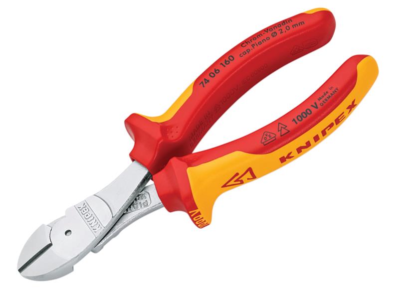 KPX7406160 - 74 06 160 VDE High Leverage Diagonal Cutter 160mm