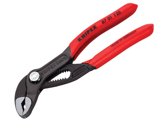 KPX8701125 - 87 01 125 Cobra® High-Tech Mini Water Pump Pliers Plastic Coated Grip 125mm