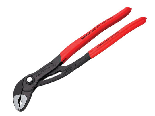 KPX8701300 - 87 01 300 Cobra® High-Tech Water Pump Pliers Plastic Coated Grip 300mm