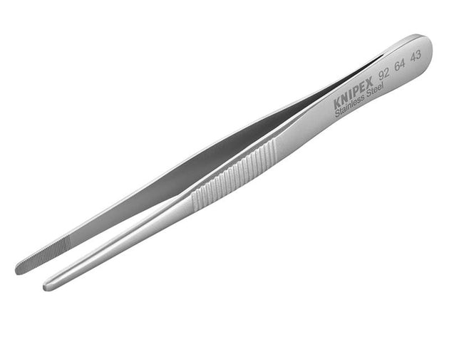 KPX926443 - 92 64 43 Stainless Steel Universal Blunt Nose Tweezers 120mm