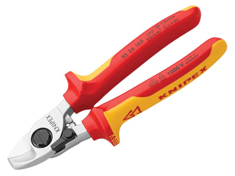 KPX9526165 - 95 26 165 VDE Cable Shears with Return Spring 165mm