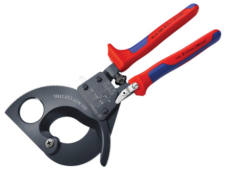KPX9531280 - 95 31 280 Ratchet Action Cable Shears Multi-Component Grip 280mm
