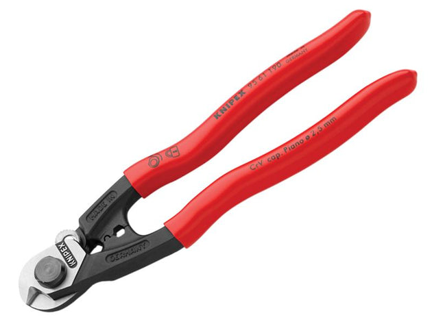 KPX9561190 - 95 61 190 Wire Rope/Bowden Cable Cutter Plastic Coated Grip 190mm