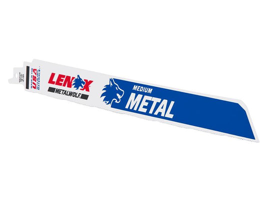 LEN012118R - MetalWolf Wave Edge Reciprocating Saw Blade 305 x 25 x 1.07mm 18 TPI (Pack 5)