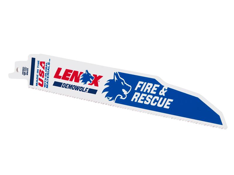 LEN20524B960 - DemoWolf Reciprocating Saw Blade 229 x 22 x 1.6mm 10 TPI (Pack 25)