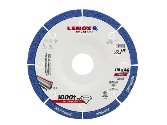 LENLX2044468 - METALMAX™ Diamond Blade 115 x 2.0 x 22.23mm