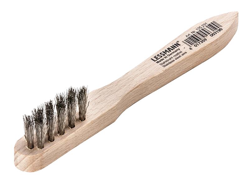LES125241 - Spark Plug Brush 3 Row Stainless Steel Wire