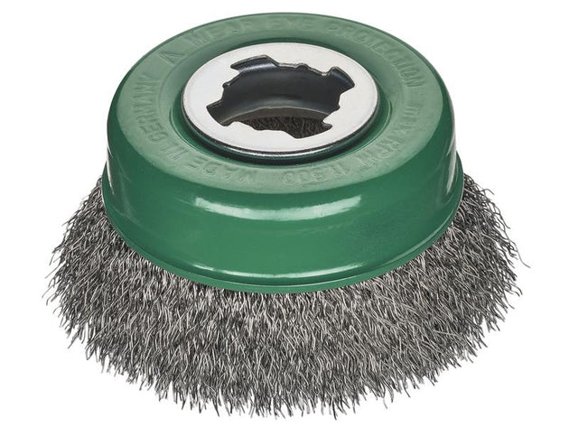 LES42336X - X-Lock Crimped Stainless Steel Brush 85mm Non Spark