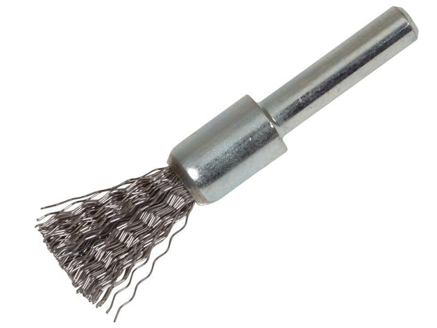 LES451161 - End Brush with Shank 12 x 60mm, 0.30 Steel Wire