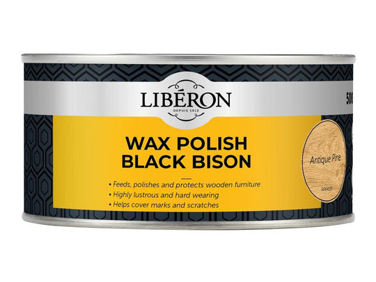 LIBBBPWAP500 - Bison Paste Wax Antique Pine 500ml