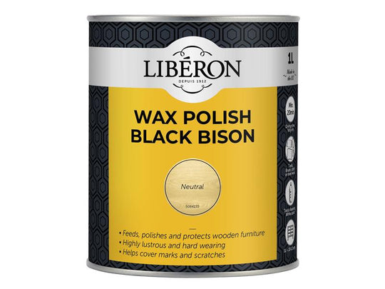 LIBBBPWN1N - Black Bison Wax Paste Neutral 1kg