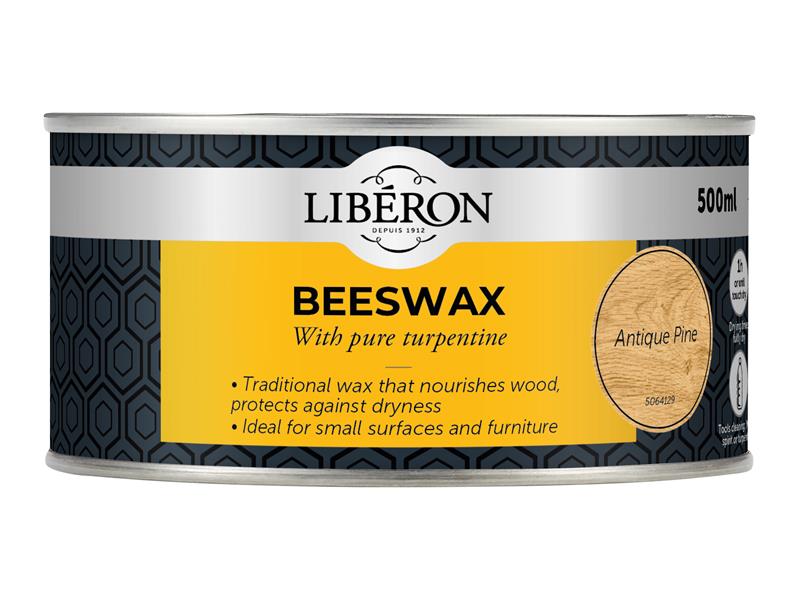 LIBBPAP500N - Beeswax Paste Antique Pine 500ml