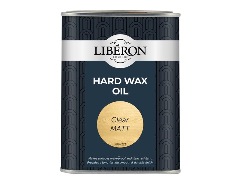 LIBHWOCM1L - Hard Wax Oil Clear Matt 1 litre