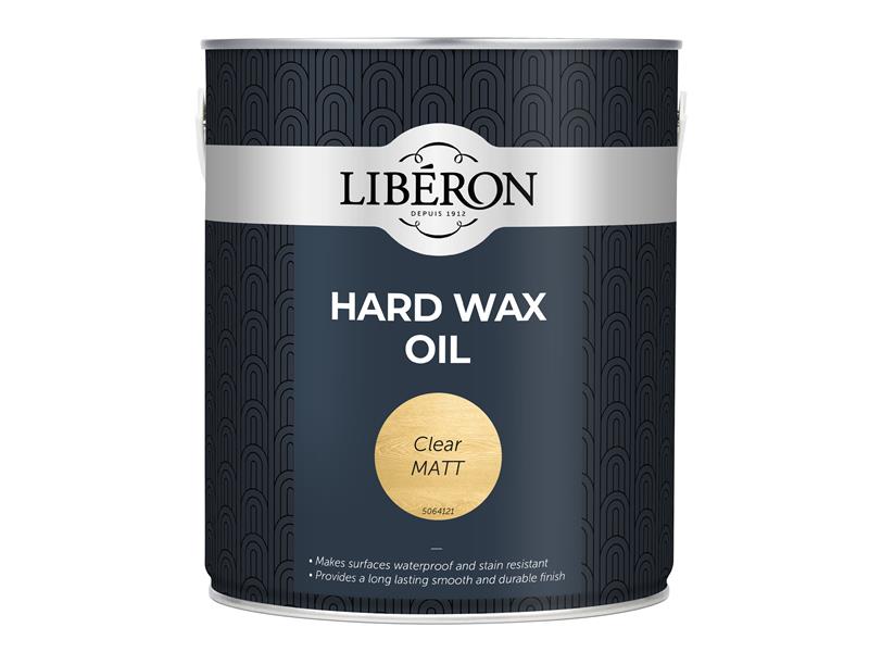 LIBHWOCM25L - Hard Wax Oil Clear Matt 2.5 litre