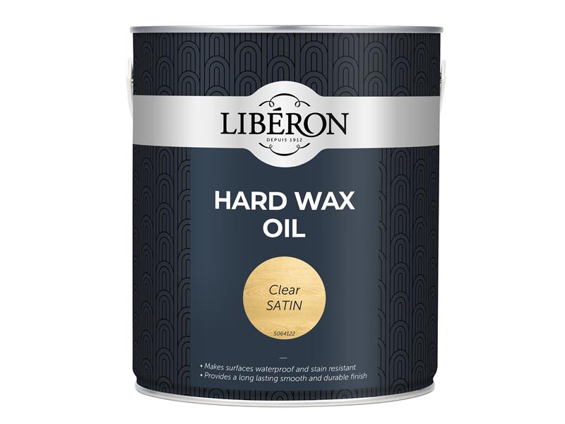 LIBHWOCS25L - Hard Wax Oil Clear Satin 2.5 litre