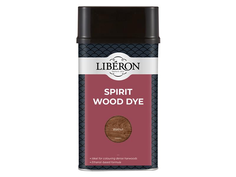 LIBSDW1LN - Spirit Wood Dye Walnut 1 litre