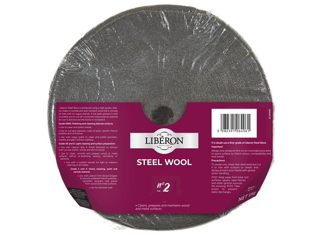 LIBSW21KGN - Steel Wool Grade 2 Medium 1kg