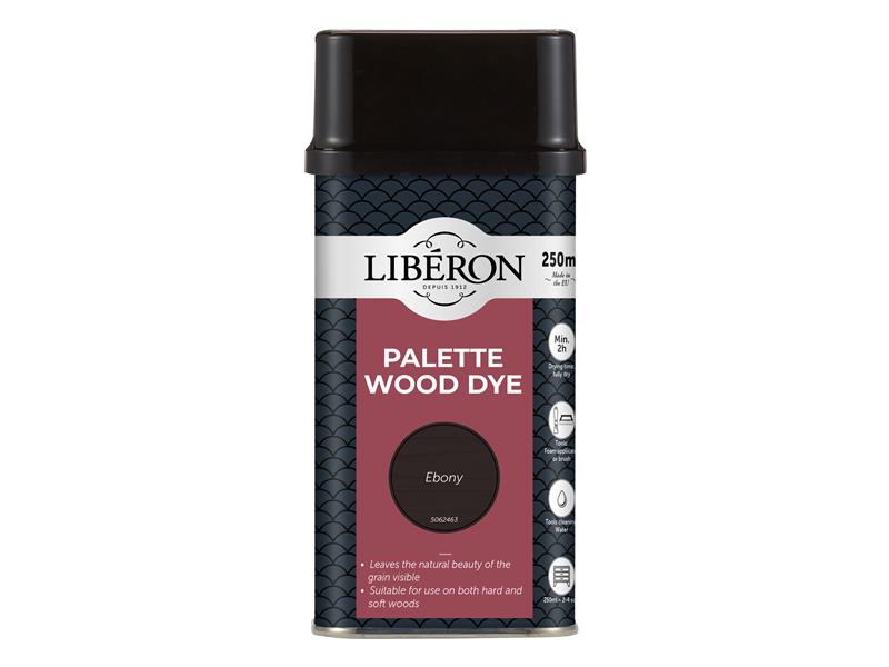 LIBWDPE250 - Palette Wood Dye Ebony 250ml