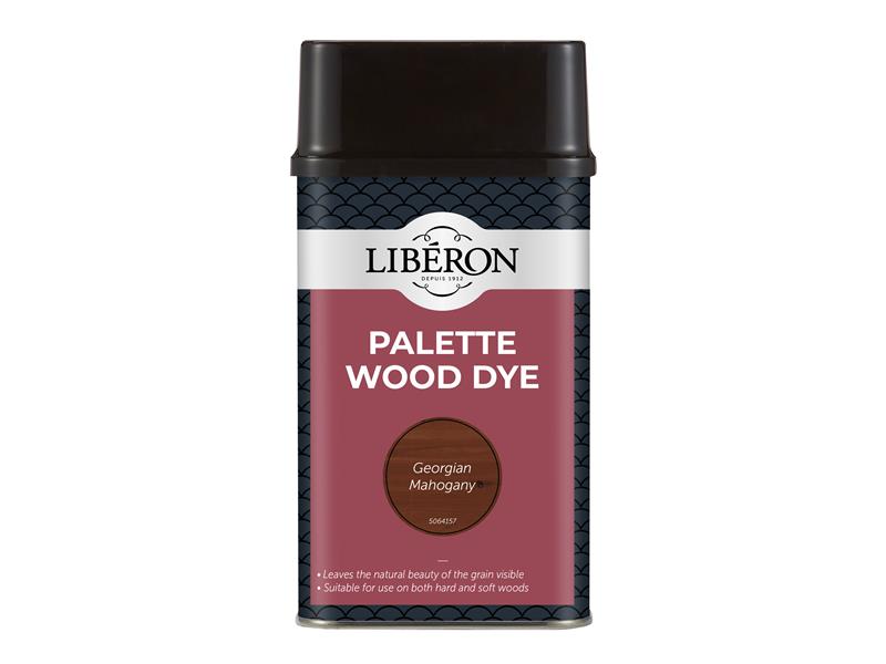 LIBWDPGM500N - Palette Wood Dye Georgian Mahogany 500ml