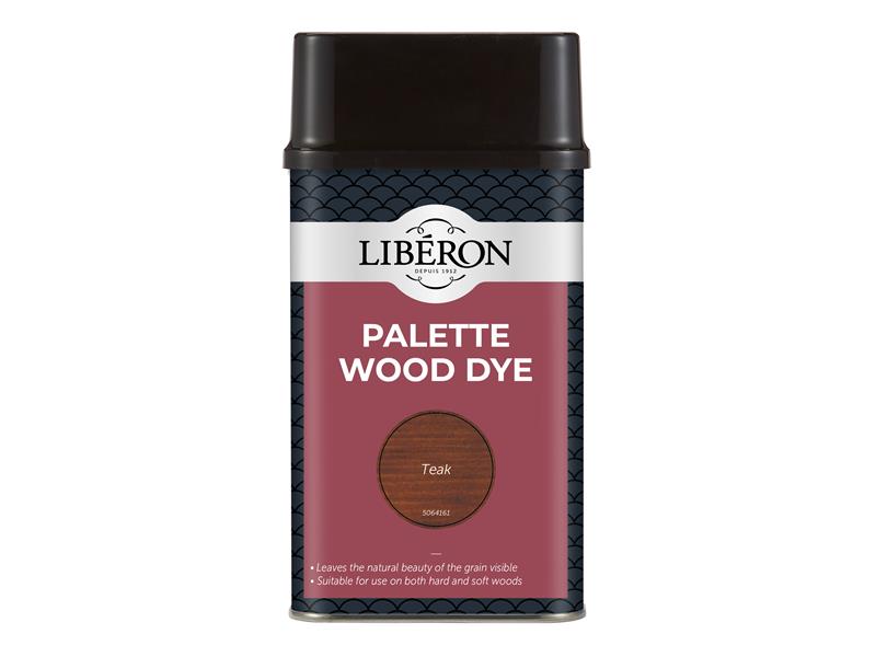LIBWDPT500N - Palette Wood Dye Teak 500ml