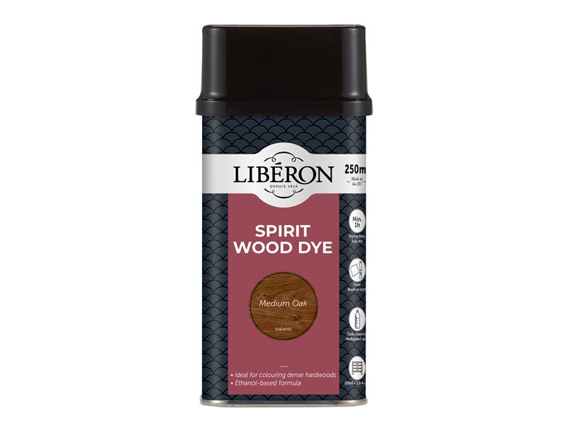 LIBWDSMO250N - Spirit Dye Medium Oak 250ml