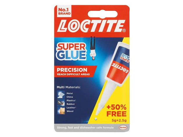 LOCSGL5GAVNR - Super Glue Bottle 5g + 50% Free