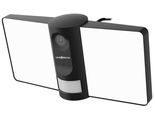 LTHFLOODCAMB - Outdoor Smart Floodlight Camera 2K 4MP Black