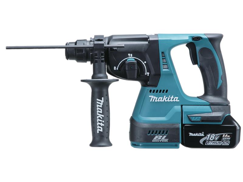 MAKDHR242RTJ - DHR242RTJ SDS Plus BL Hammer Drill 18V 2 x 5.0Ah Li-ion