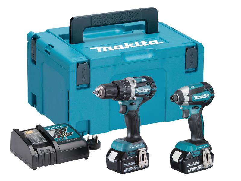 MAKDLX2180TJ - DLX2180TJ Brushless Twin Pack 18V 2 x 5.0Ah Li-ion