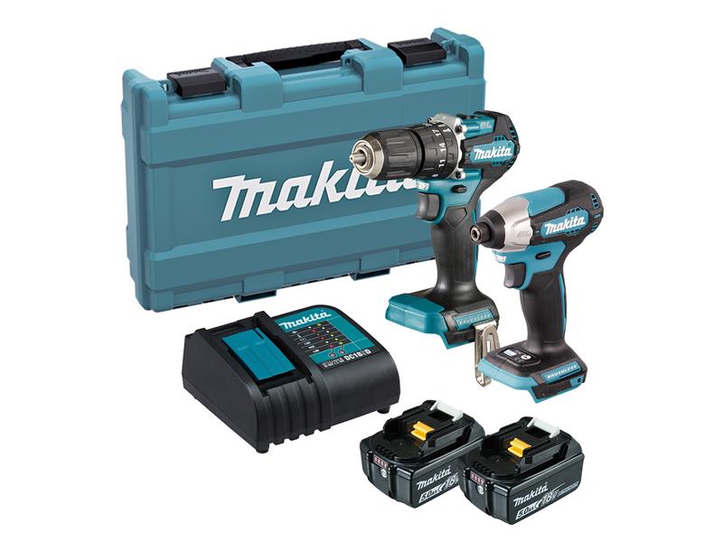 MAKDLX2414ST - DLX2414ST Combi Kit 18V 2 x 5.0Ah Li-ion