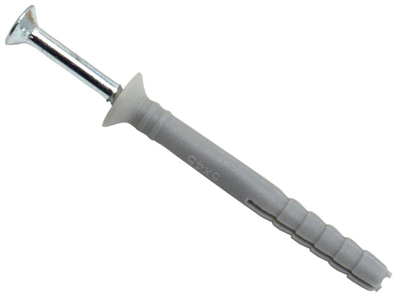 MAMHF545 - Nylon Hammer-In Fixing 5 x 45mm (200)