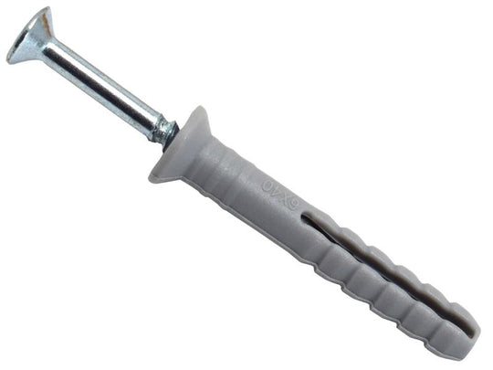 MAMHF640 - Nylon Hammer-In Fixing 6 x 40mm (150)