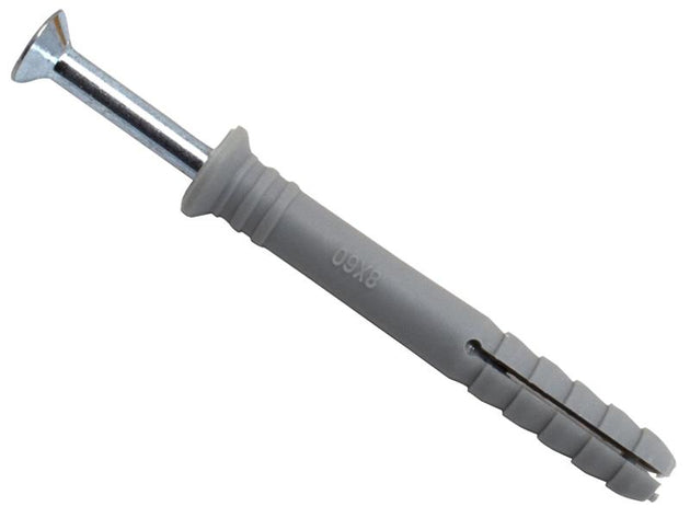 MAMHF860 - Nylon Hammer-In Fixing 8 x 60mm (100)