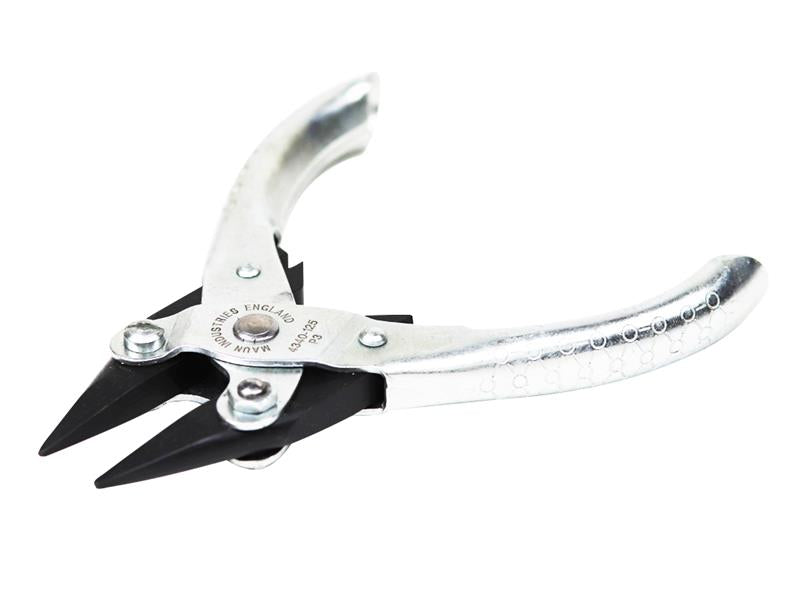 MAU4330125 - Snipe Nose Parallel Pliers, Serrated Jaws 125mm