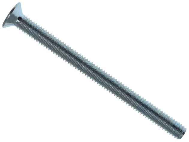 MEMMSCSK0450 - Machine Screw Pozi Compatible CSK ZP M4 x 50mm Box 25